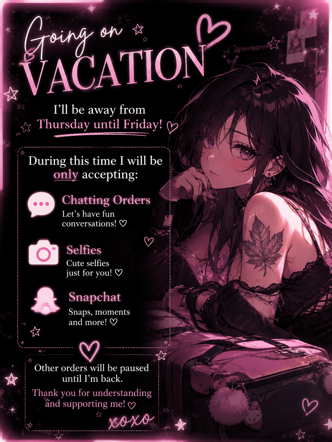 🌸 GOING ON VACATION!🌸