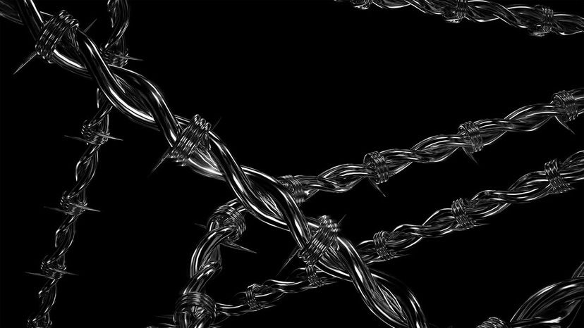 chained