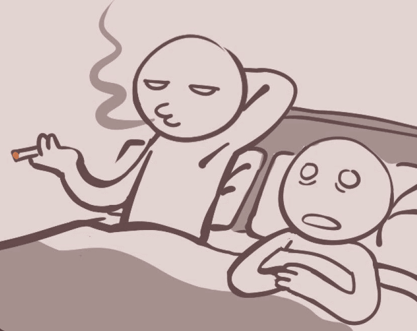 sleep calls w me are like