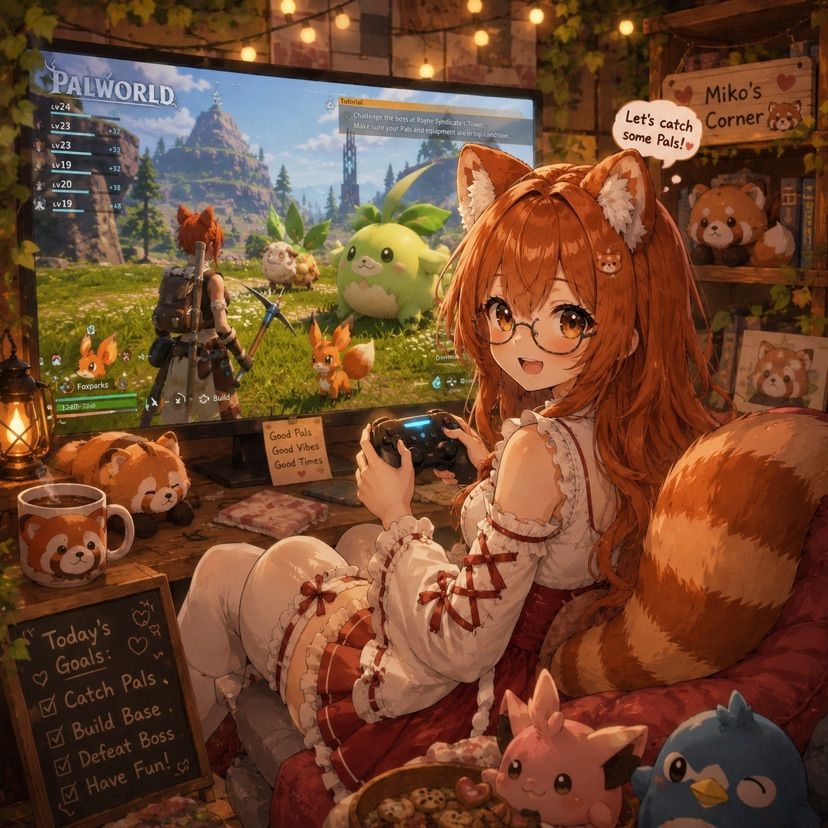 🍁Cozy Palworld Adventures🍁