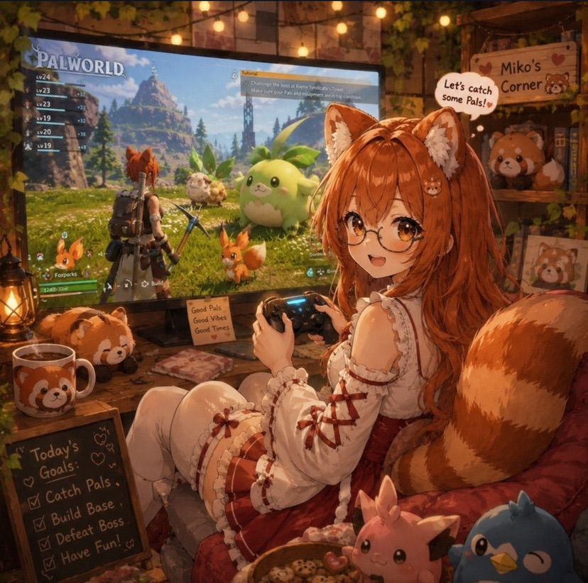 🍁Cozy Palworld Adventures🍁