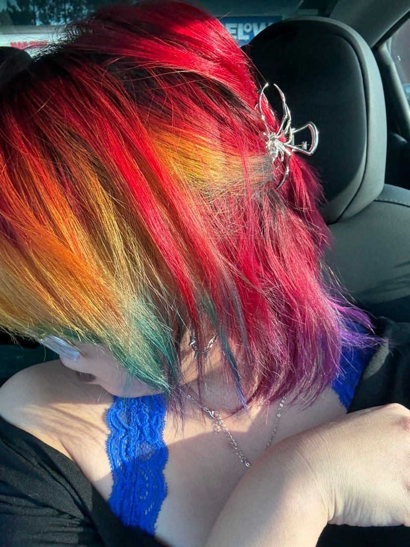 hair looks so majestic today