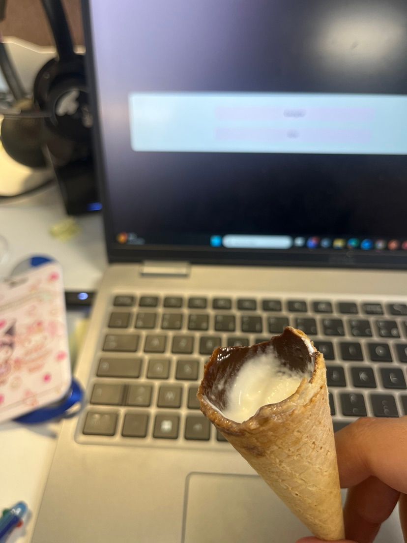 ice cream at work >>><