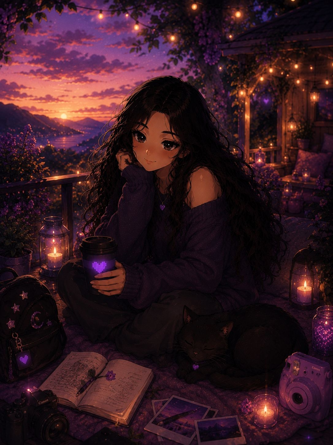 Slow evenings, happy heart.