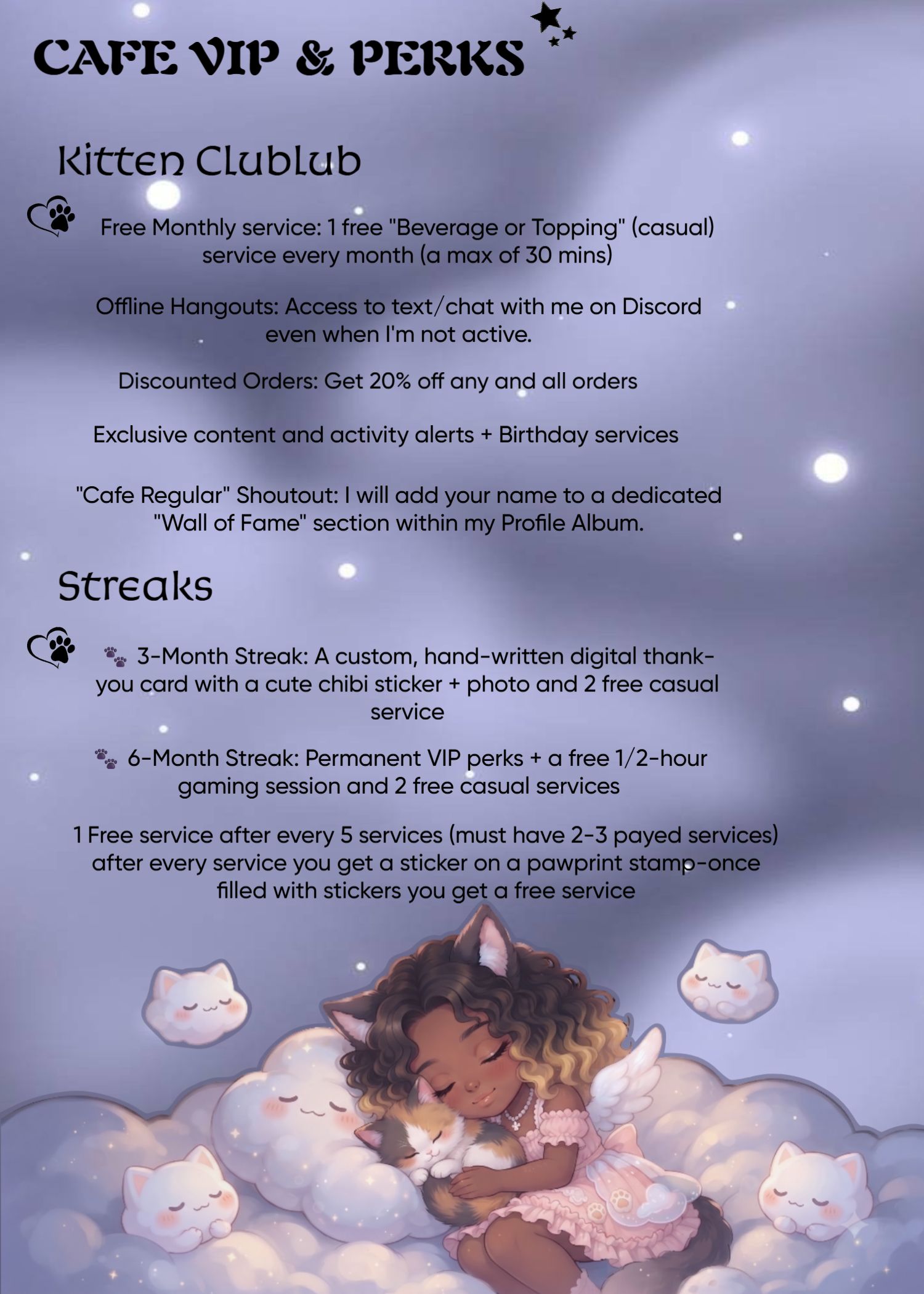 🐾 VIP Membership & perks 🐾
