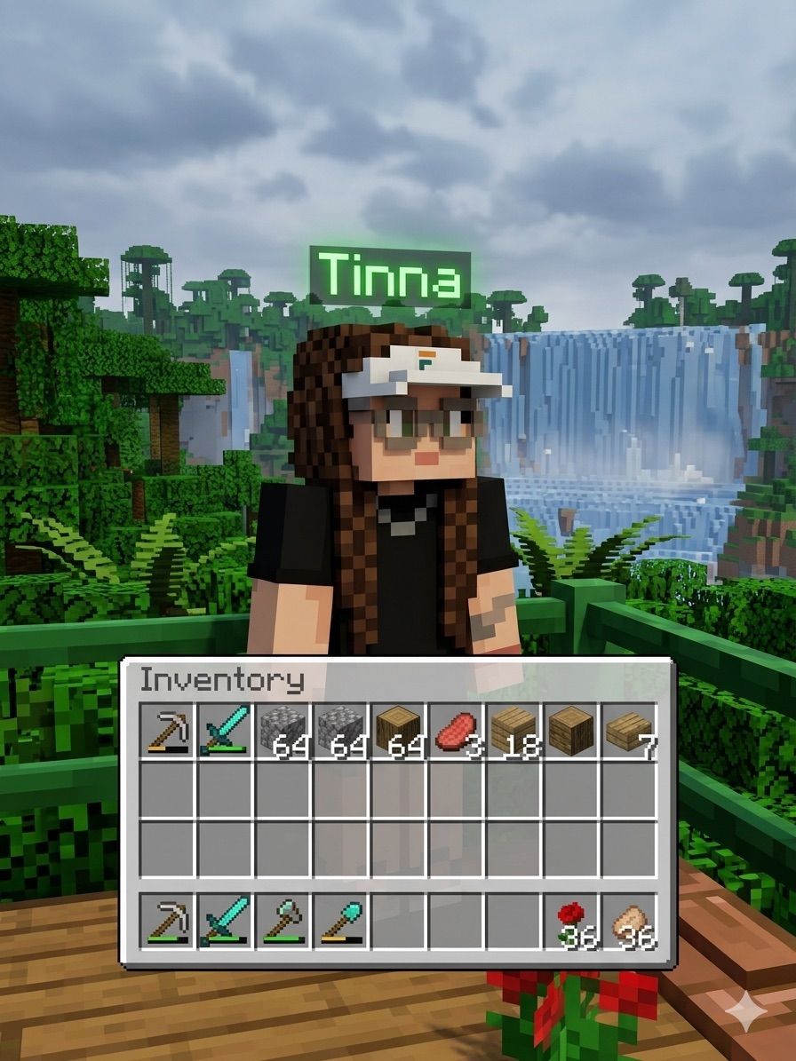 Wanna play Minecraft? 🎮
