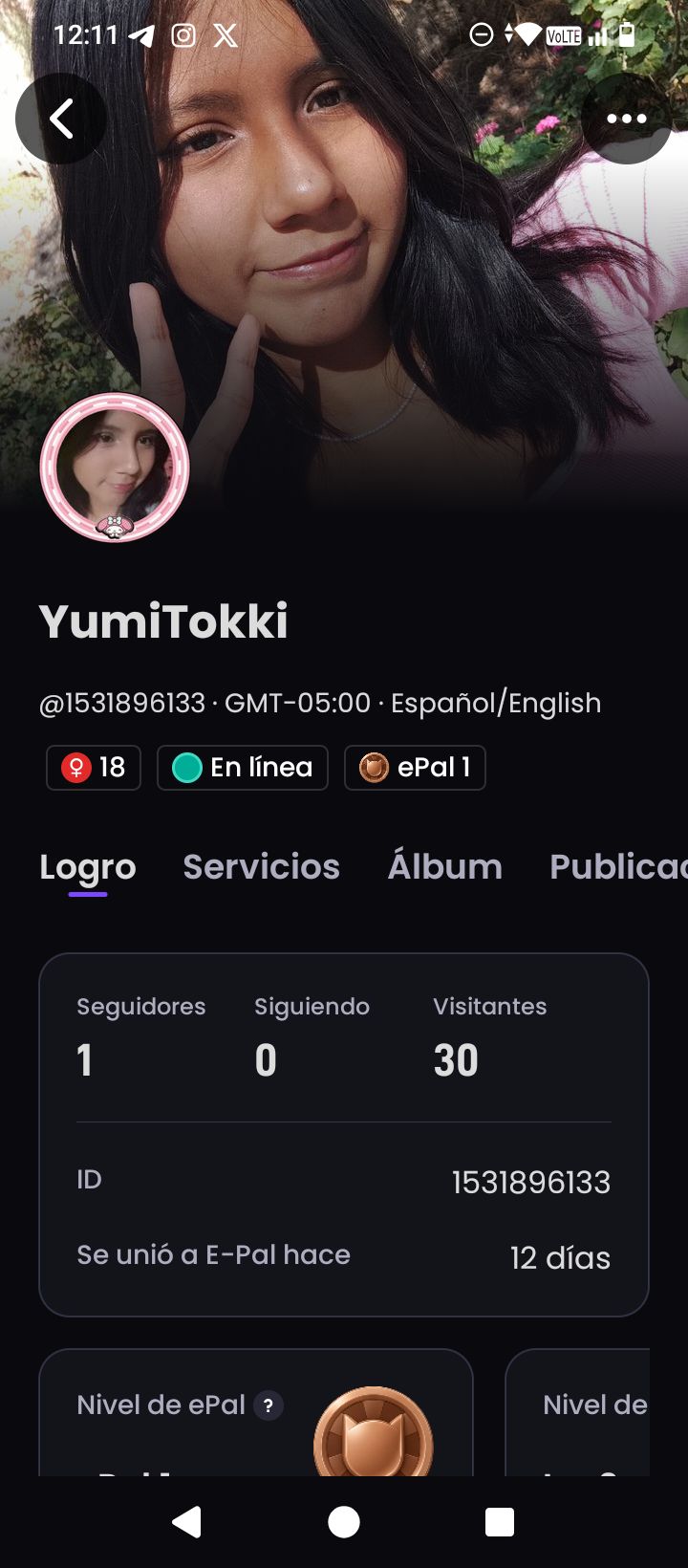 My 1st Follower!!! <3