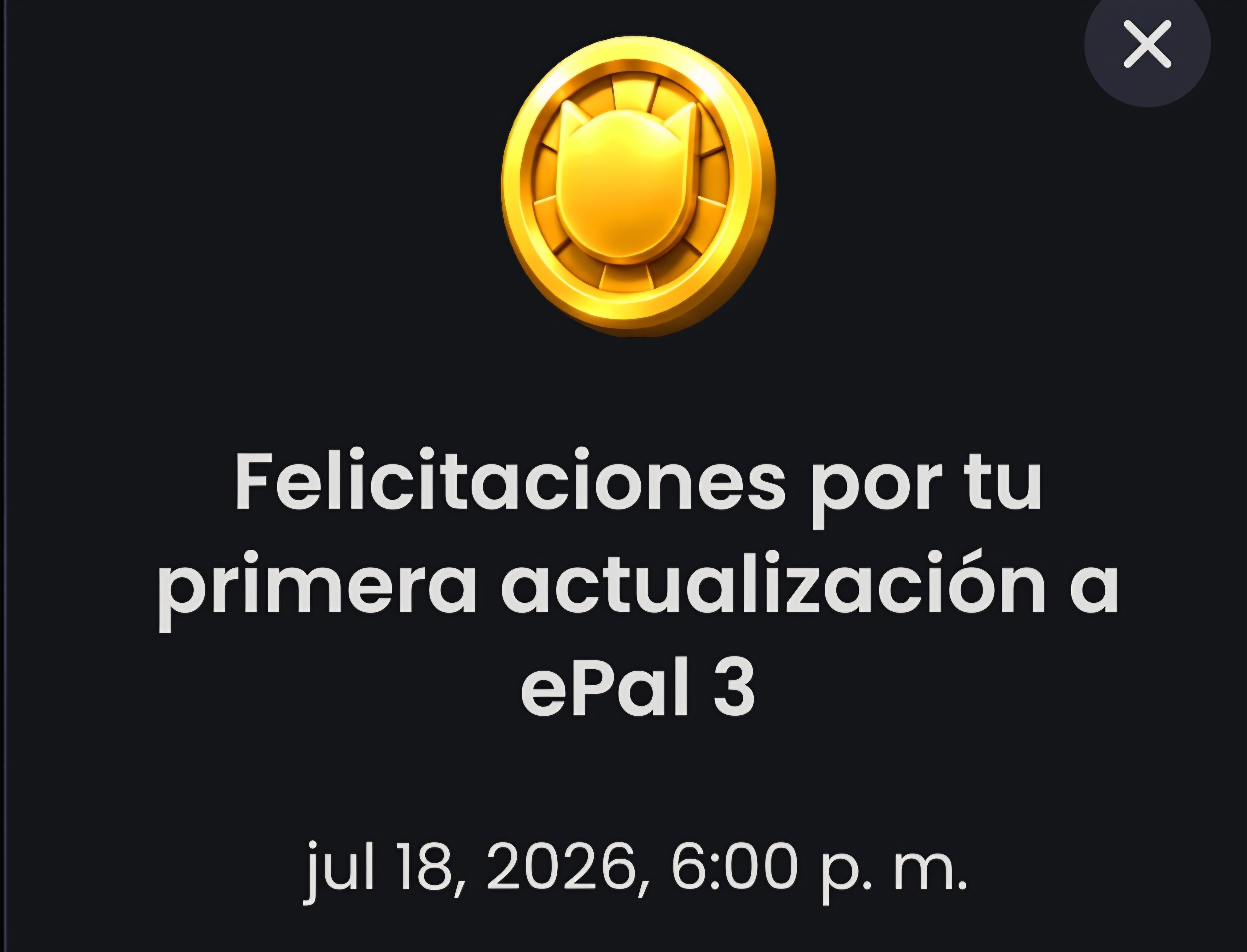 Just leveled up to epal 3 ^^