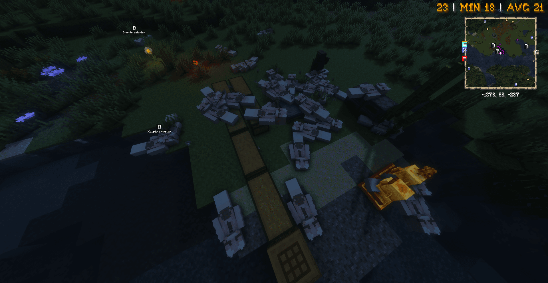 I call this the thousand corpses with arrows