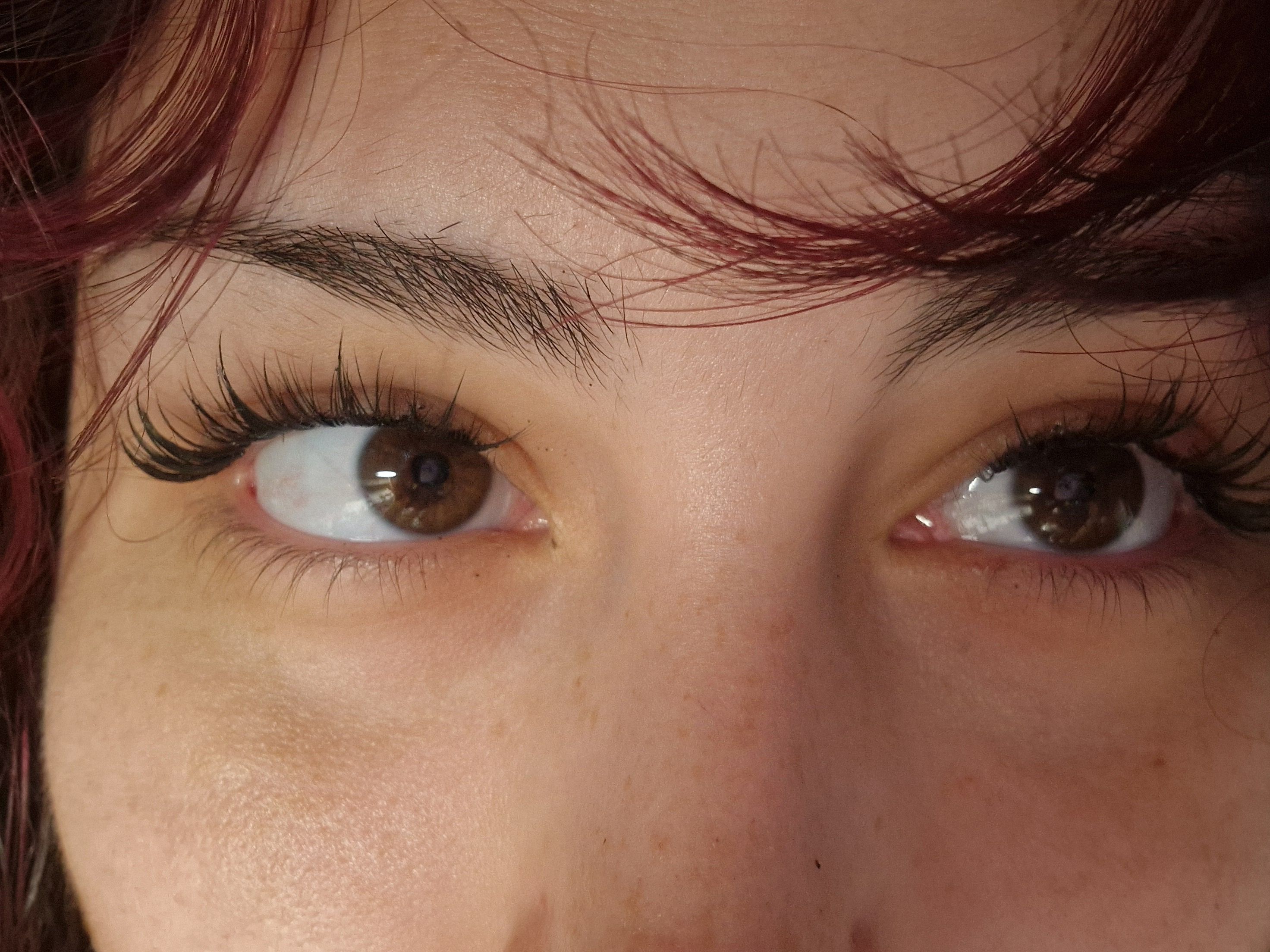 Last night I did lash clusters for the first time