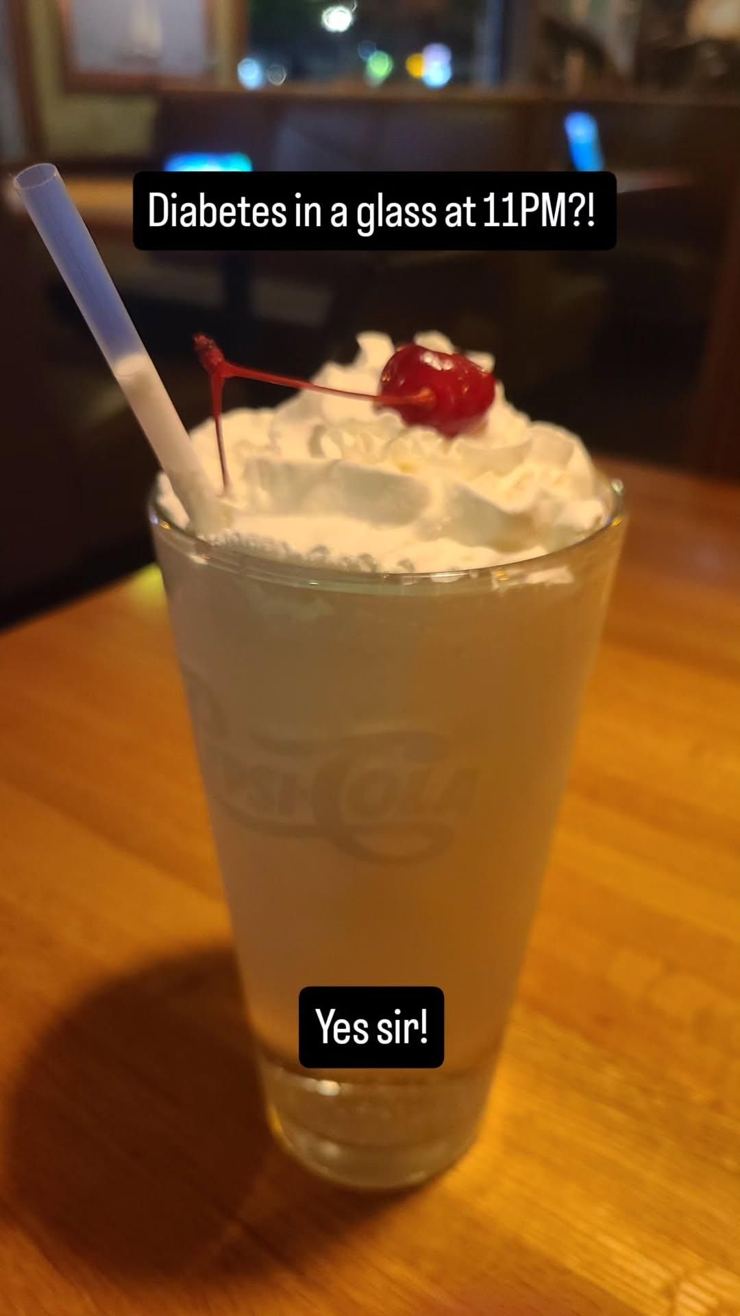 Sugary slop drink aquired!