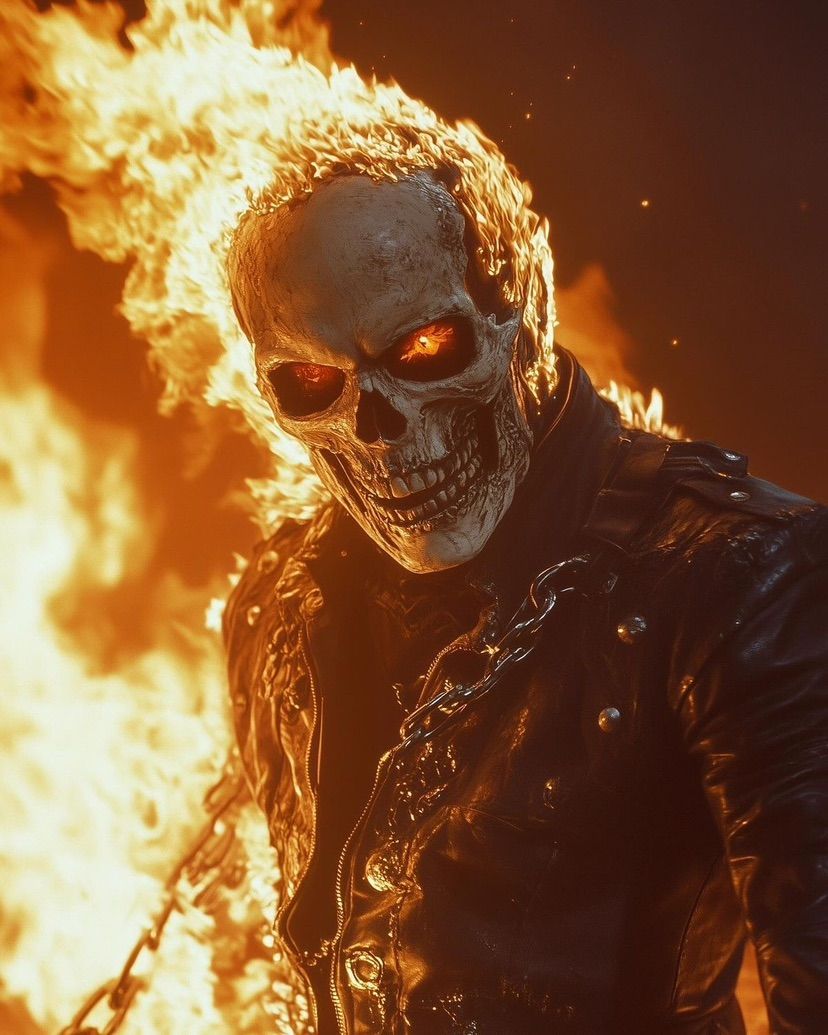 ⭐︎Ryan gosling as ghost rider!⭐︎