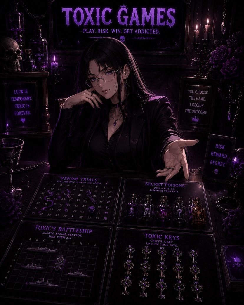 TOXIC’S MINI GAMES🖤🧪