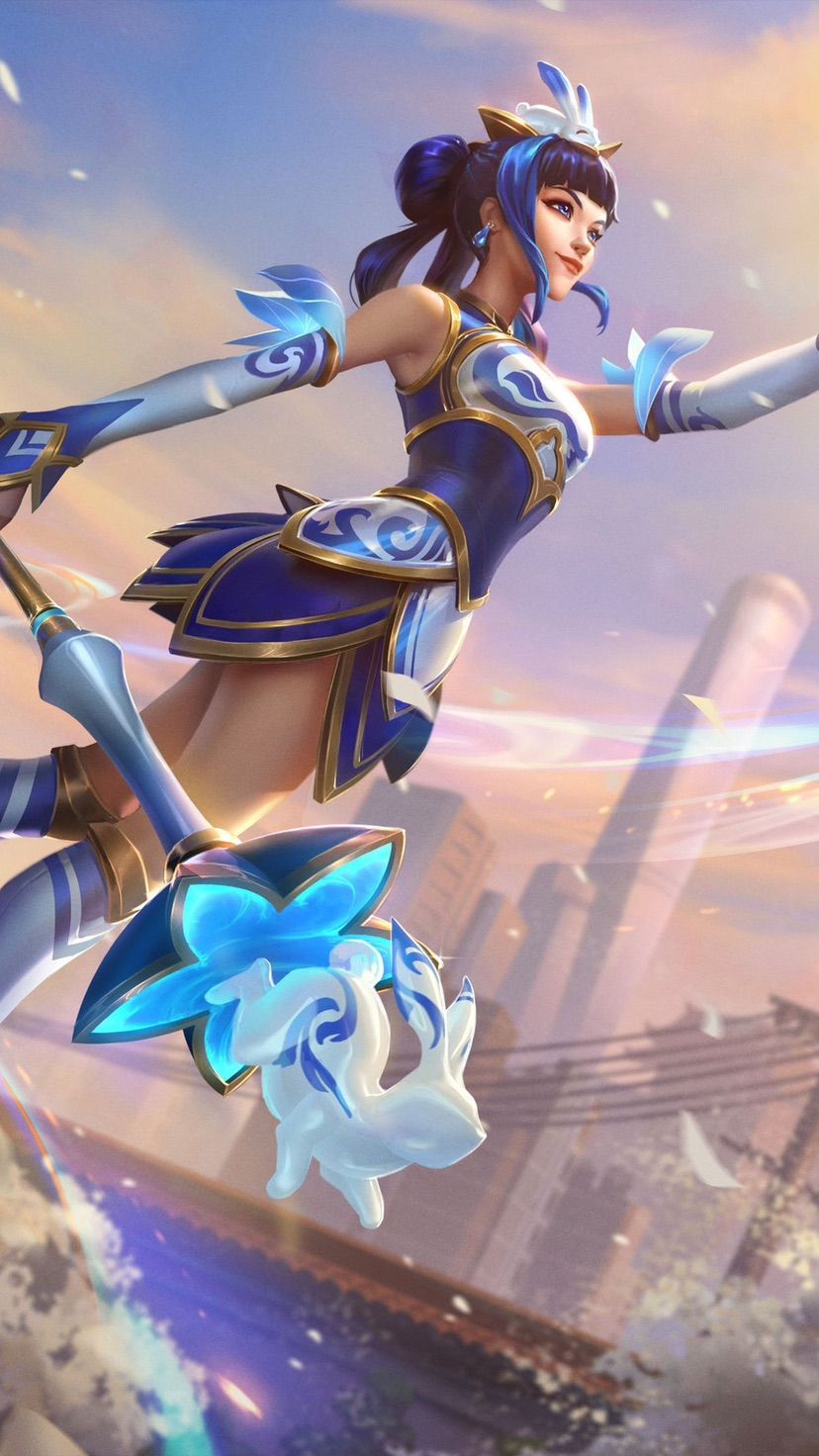 Me encanta mucho la estetica de esta Skin ♡