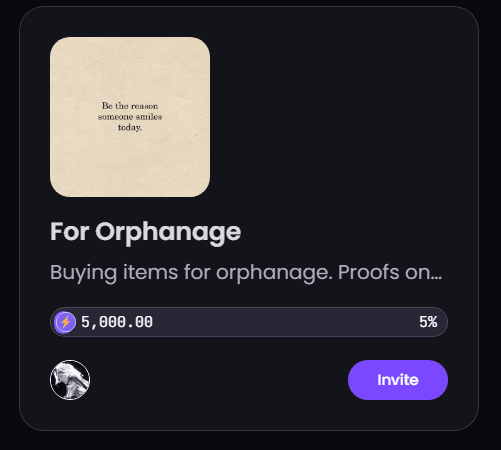 I will be supporting an orphanage thanks to you! ✨