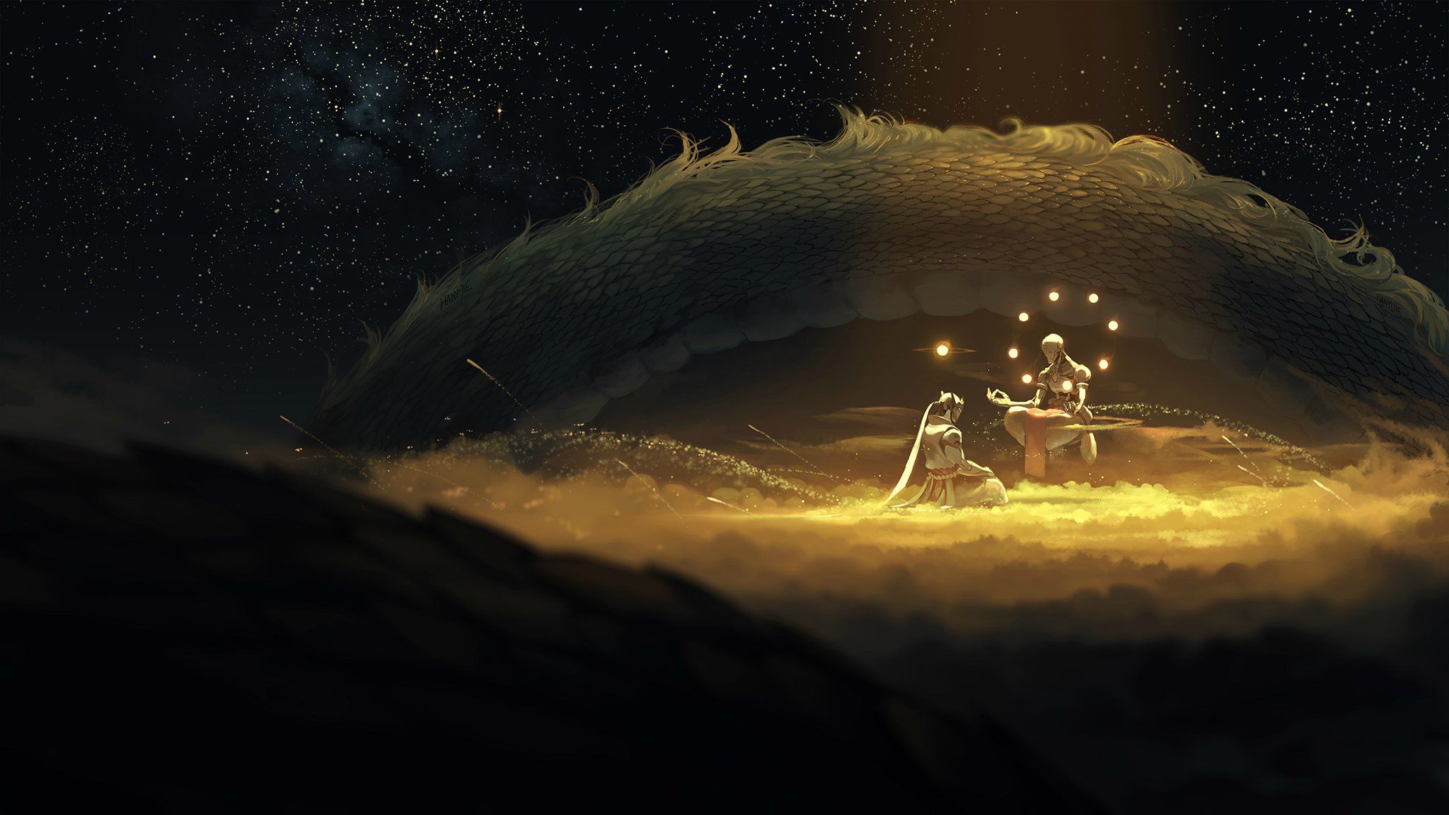 Overwatch • Genji & Zenyatta