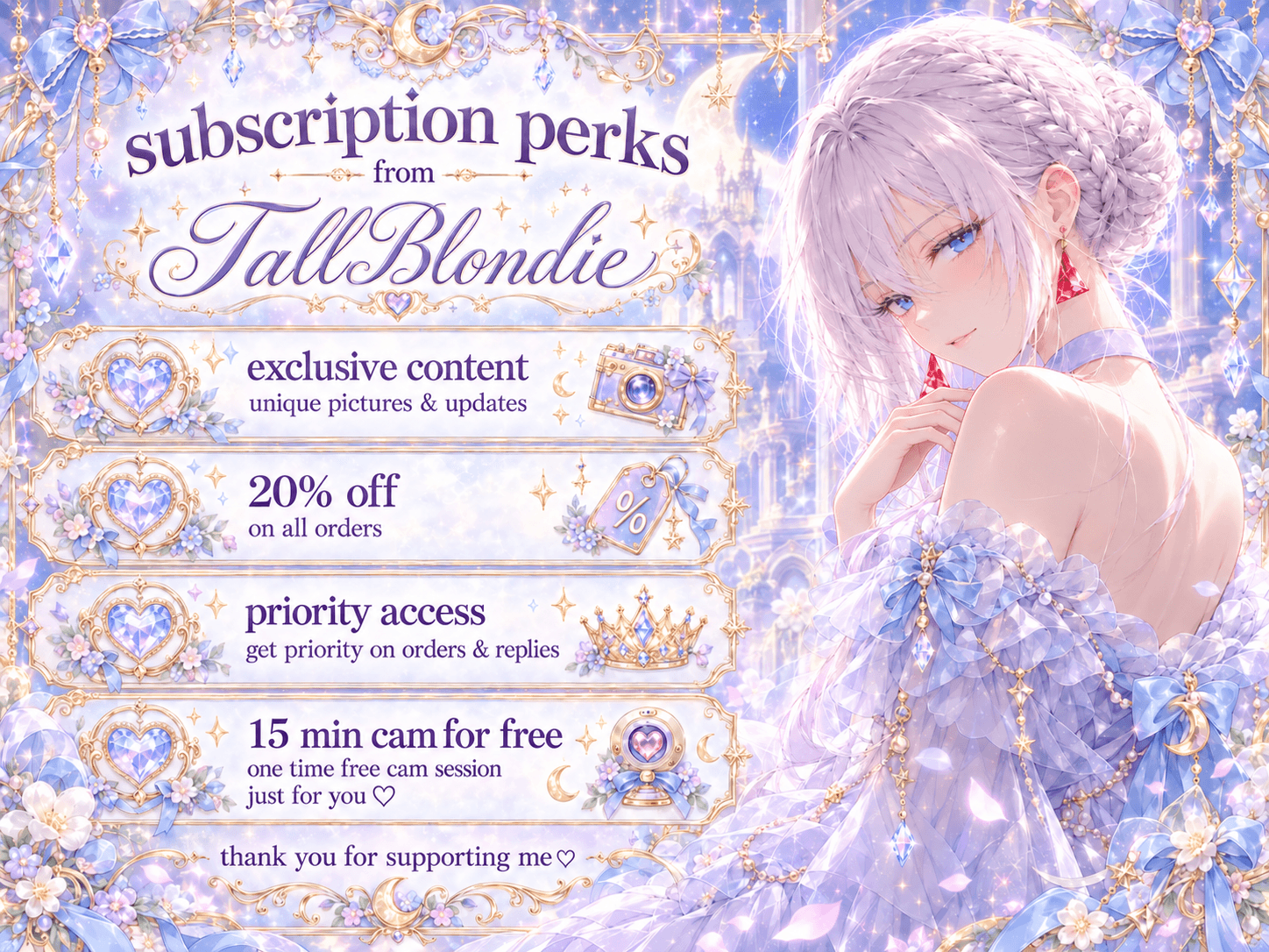 A little magic for my subscribers ♡
