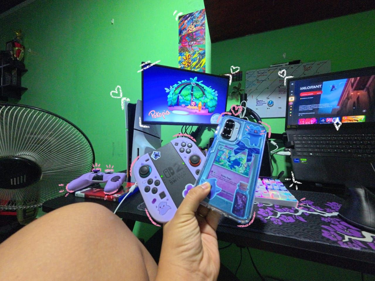 Un momento tranqui en pokopia