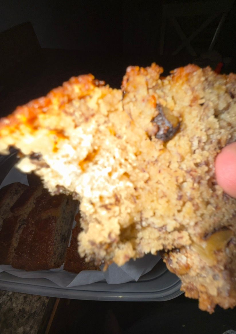 yummy nanner nut bread! ☆*:.｡. o(≧▽≦)o .｡.:*☆