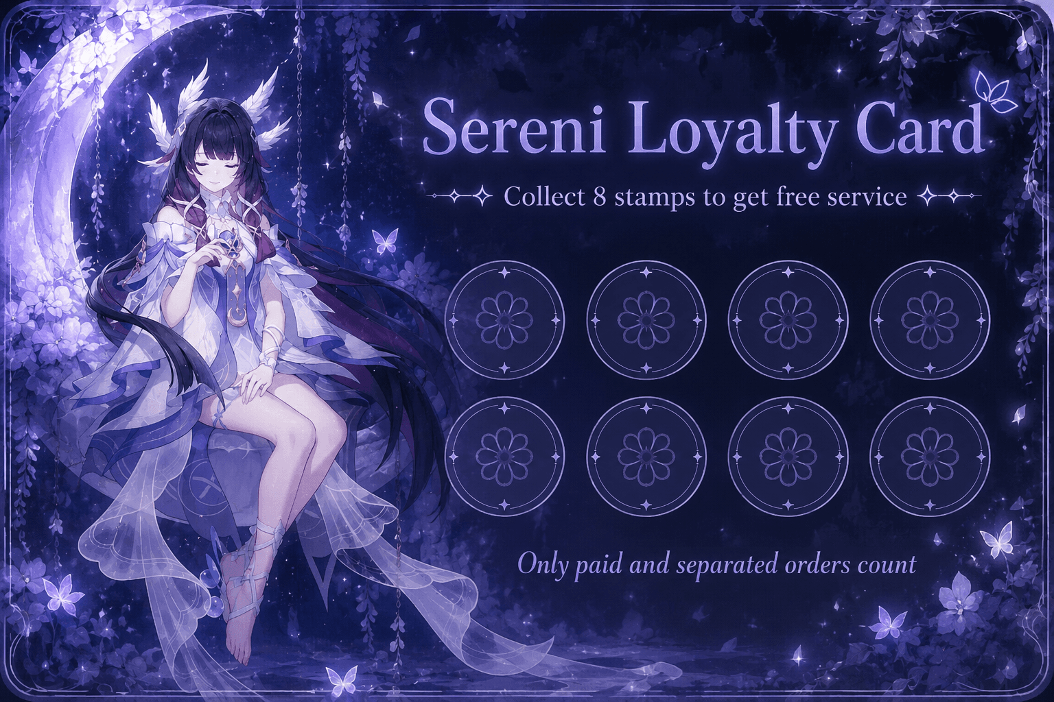 ꧁ Sereni Loyalty Card ꧂