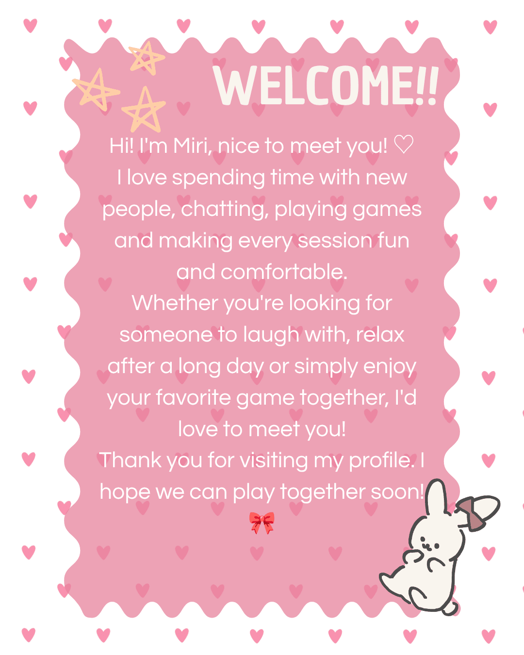 Welcome!