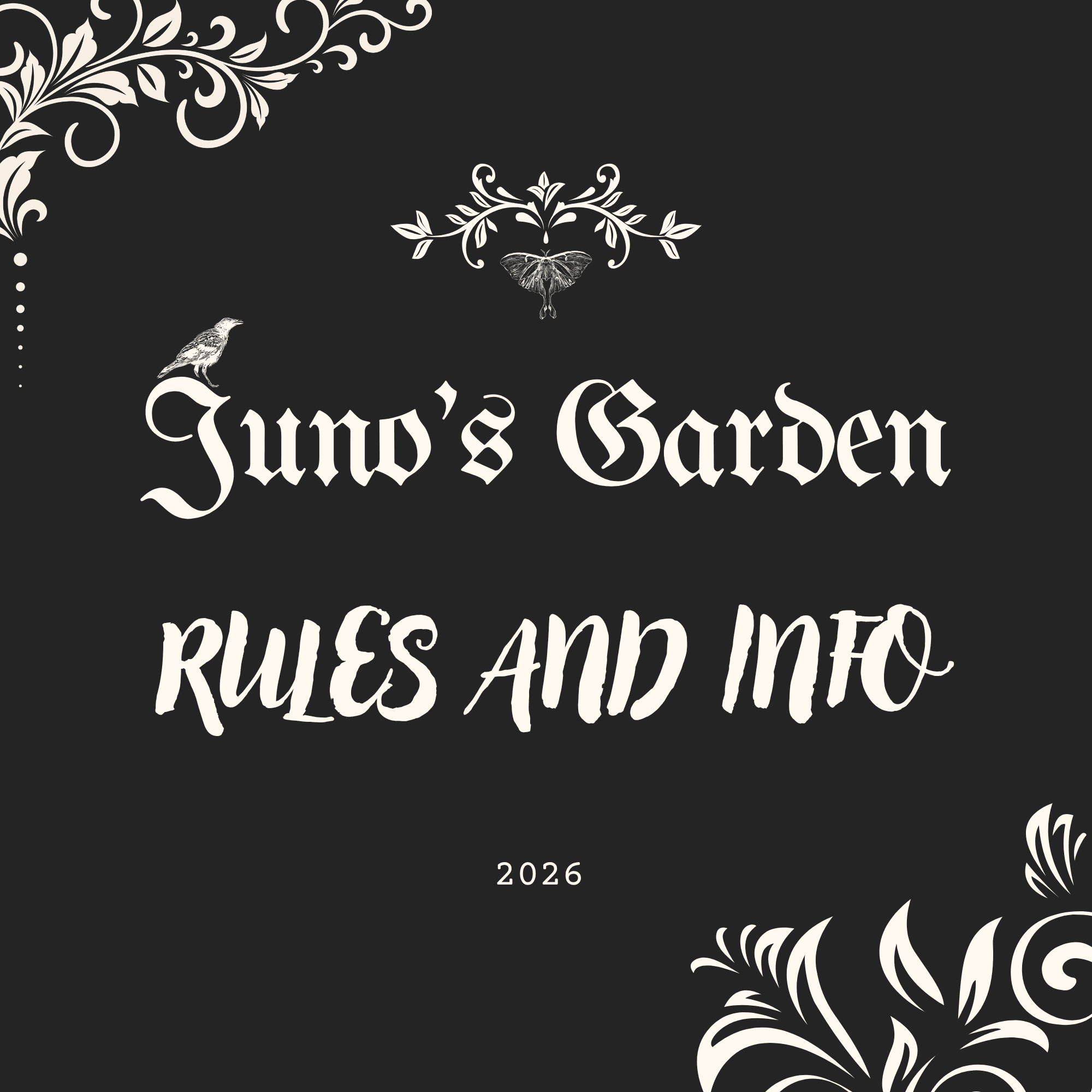 ⛧°.⋆༺ Welcome Info & Rules ༻⋆.°⛧