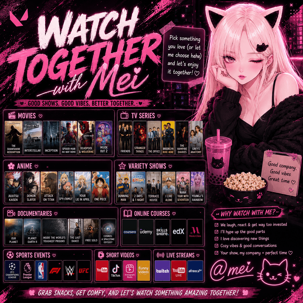 Wanna Watch Together with me?