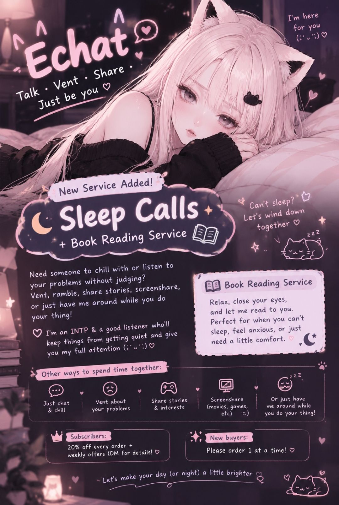 *NEW* Book Reading Service