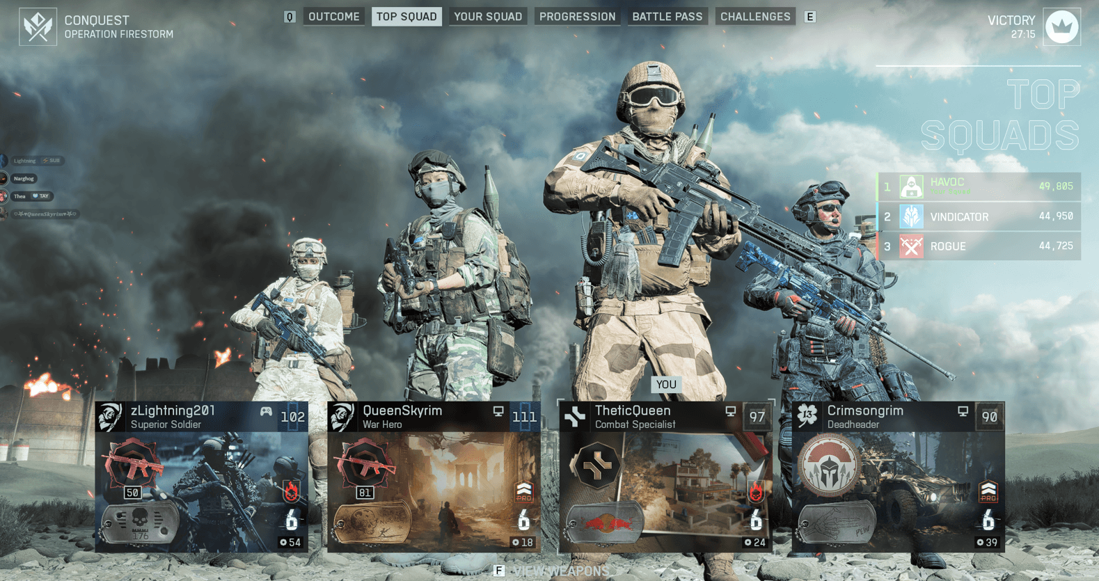 First time in top squad