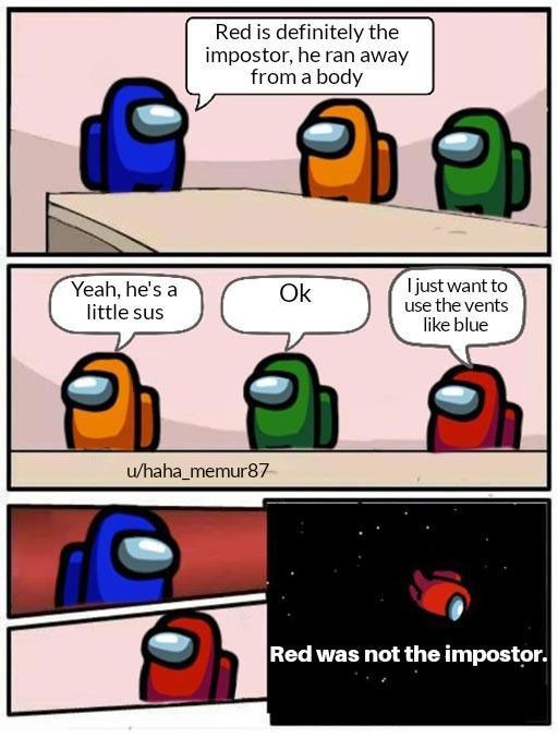 Classic Among Us moments 🚀