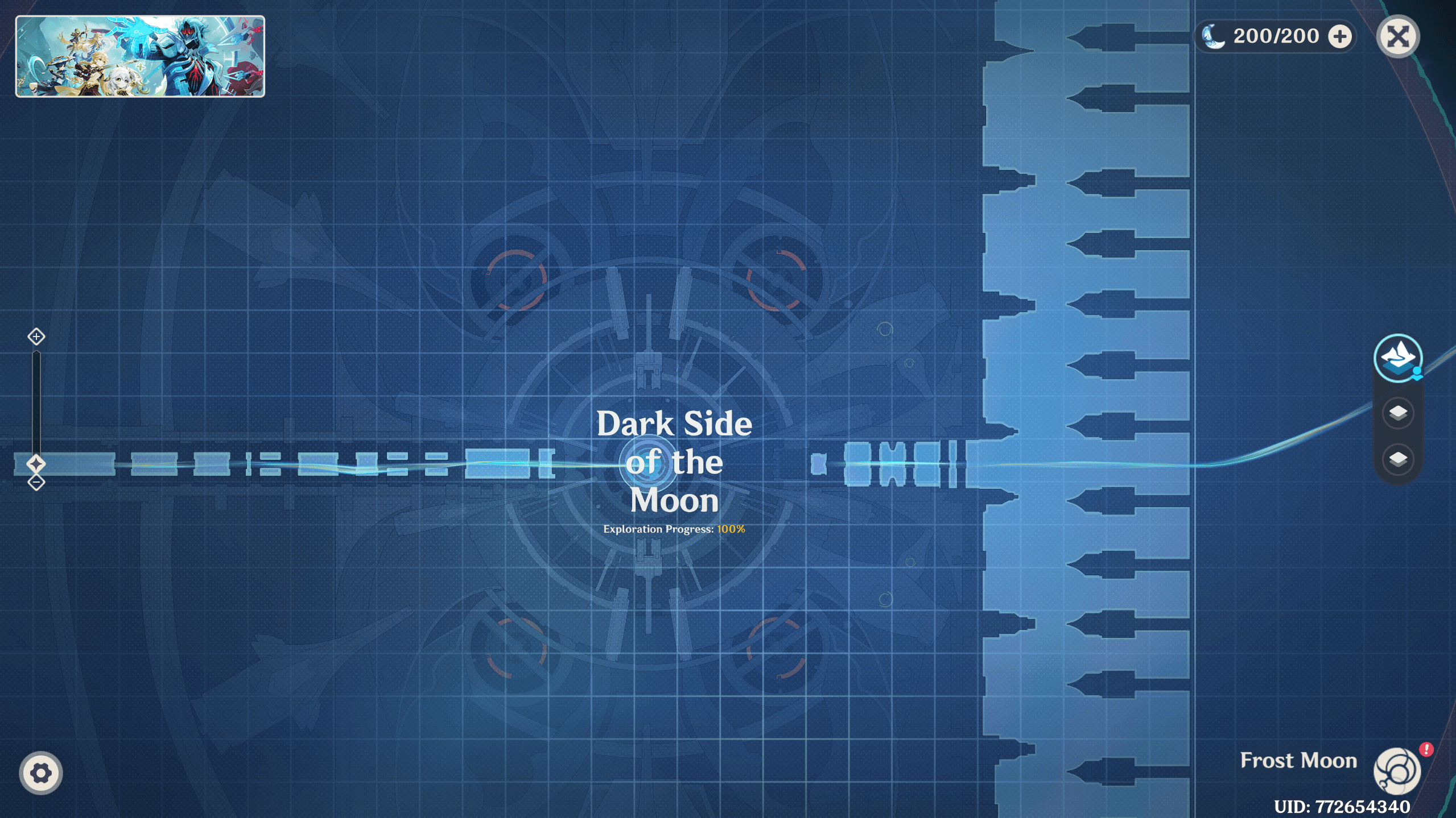 **Frostmoon exploration is FINALLY 100%!!** ♡