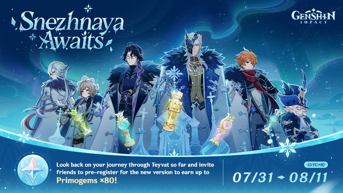 ₊˚⊹♡ Snezhnaya is finally here!! ♡⊹˚₊
