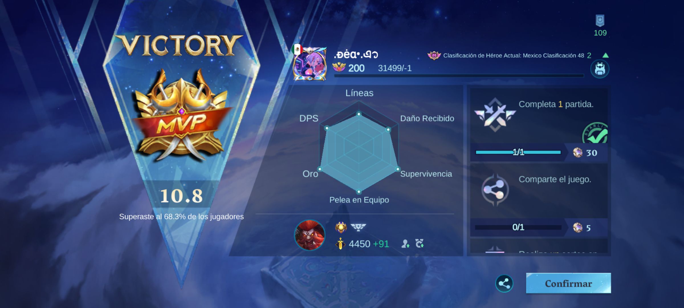 tanque MVP