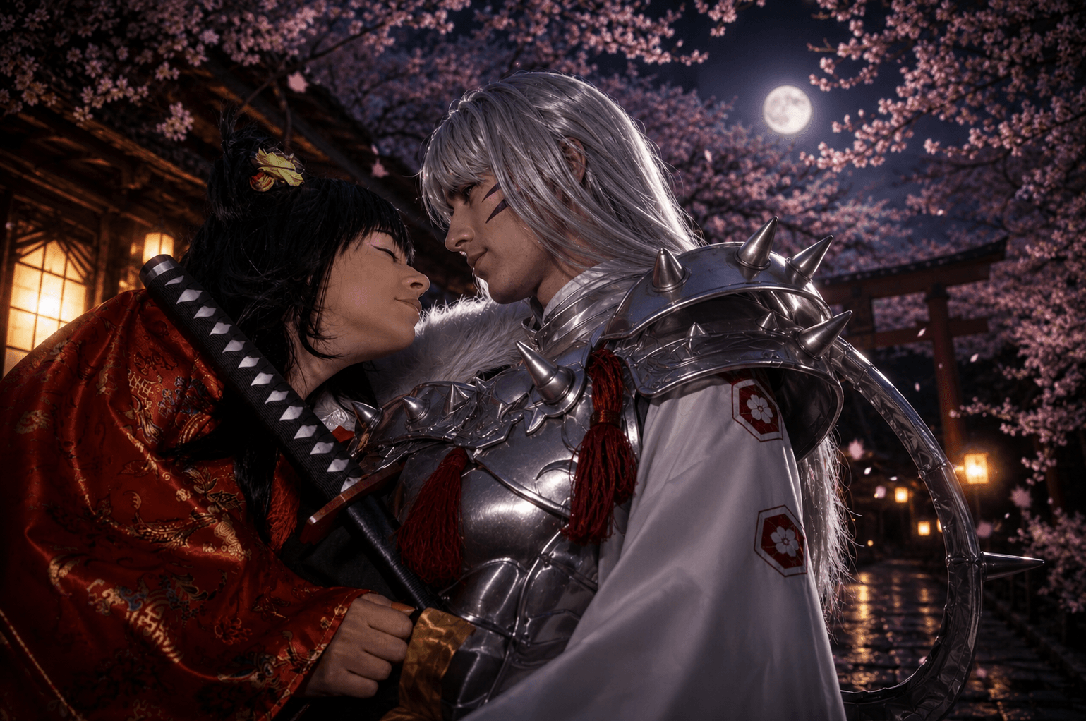 Rin and Sesshomaru