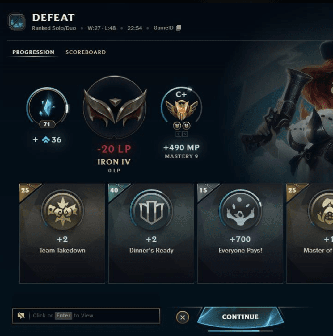 Fear the man that has nothing to lose!