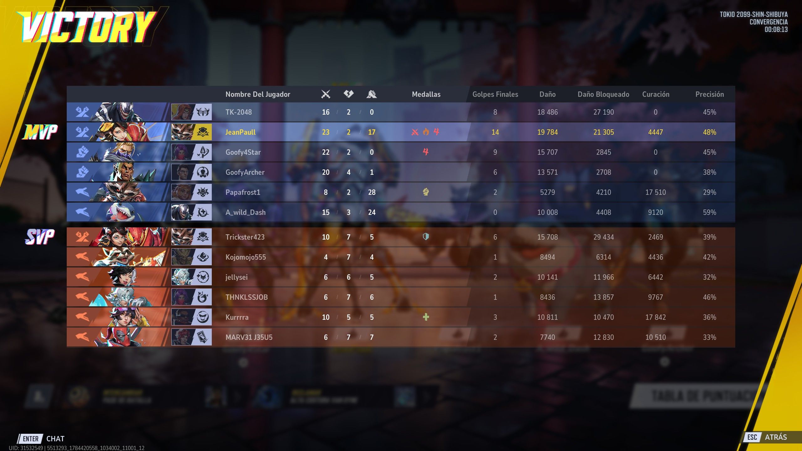 Spiders for the win!