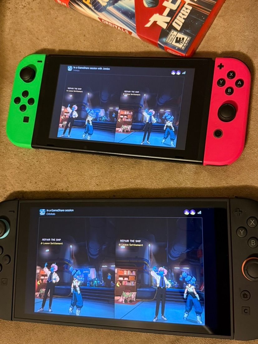 looking for a switch owner to play Orbitals