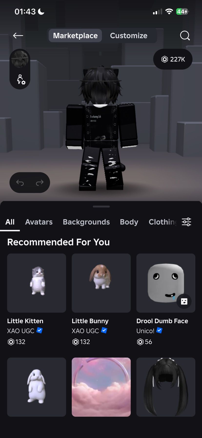 anyone down for roblox?