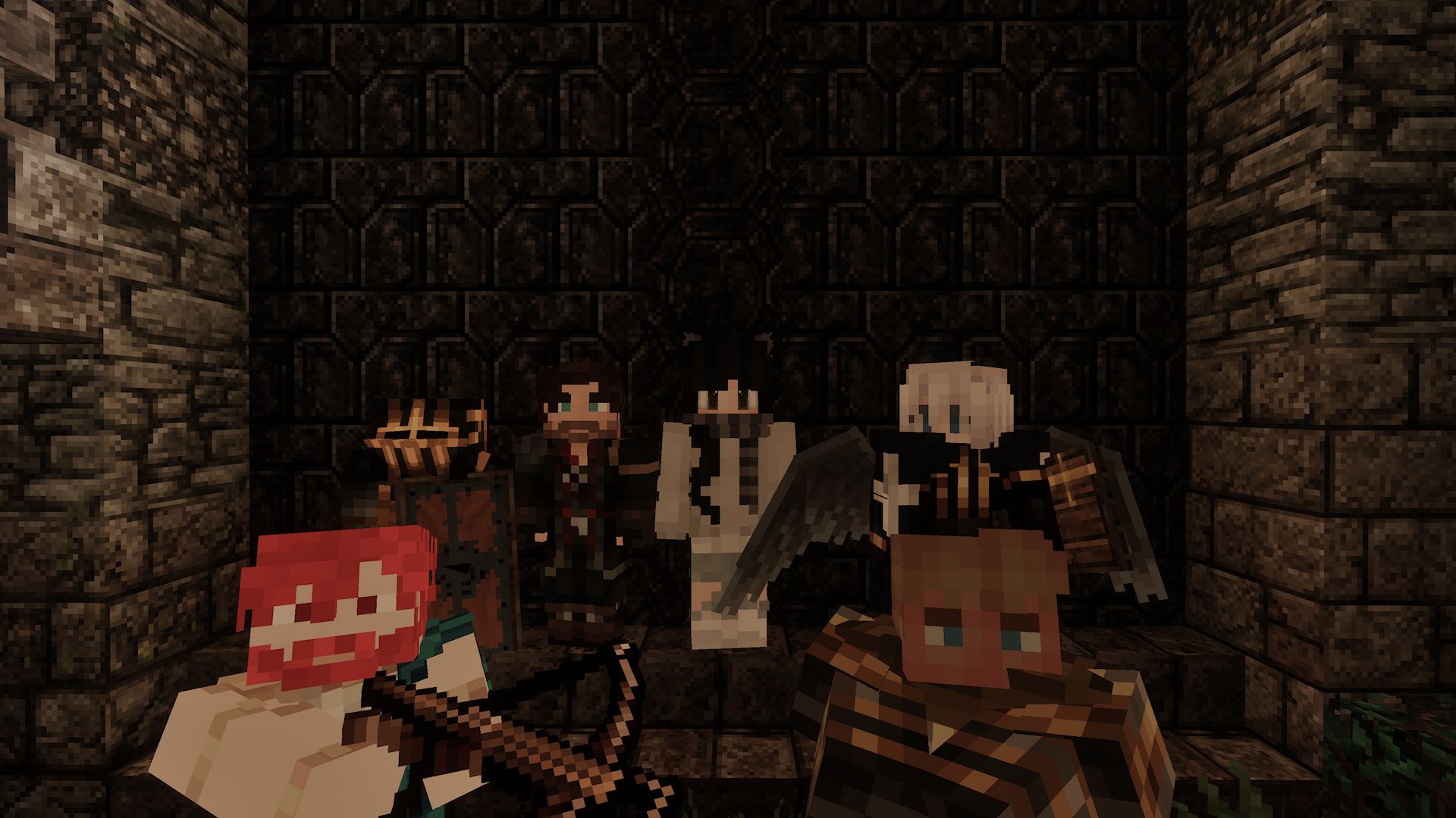 hanging out with friends