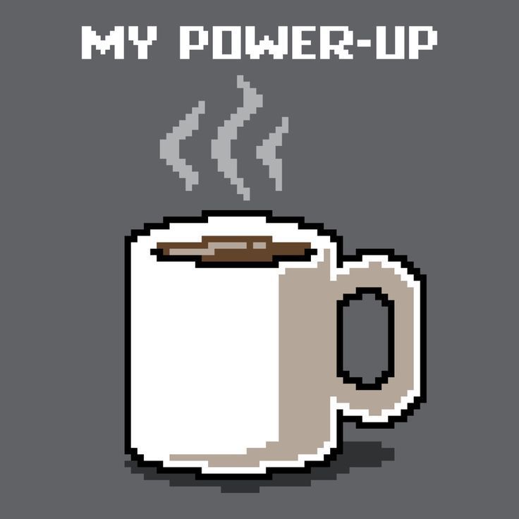 Drinking my coffee