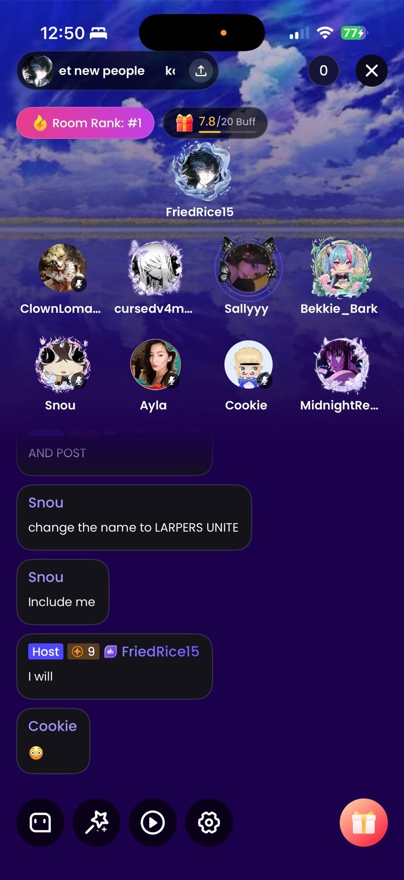 My rooms are always fun come check it out:)