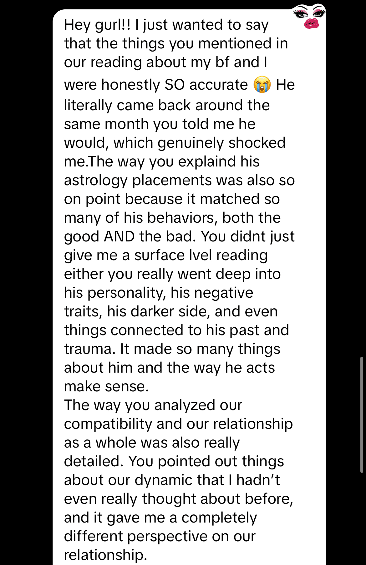 a review for my reading!!