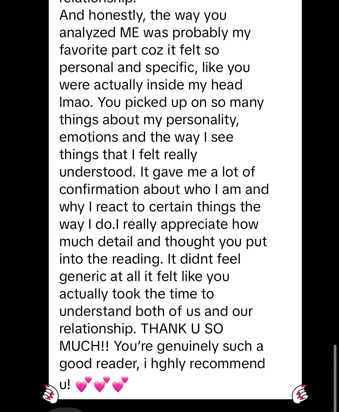 a review for my reading!!
