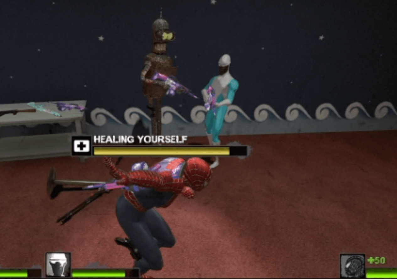 Ke Mu San dance is funny in left 4 dead 2