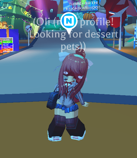 Monika outfit in adopt me!