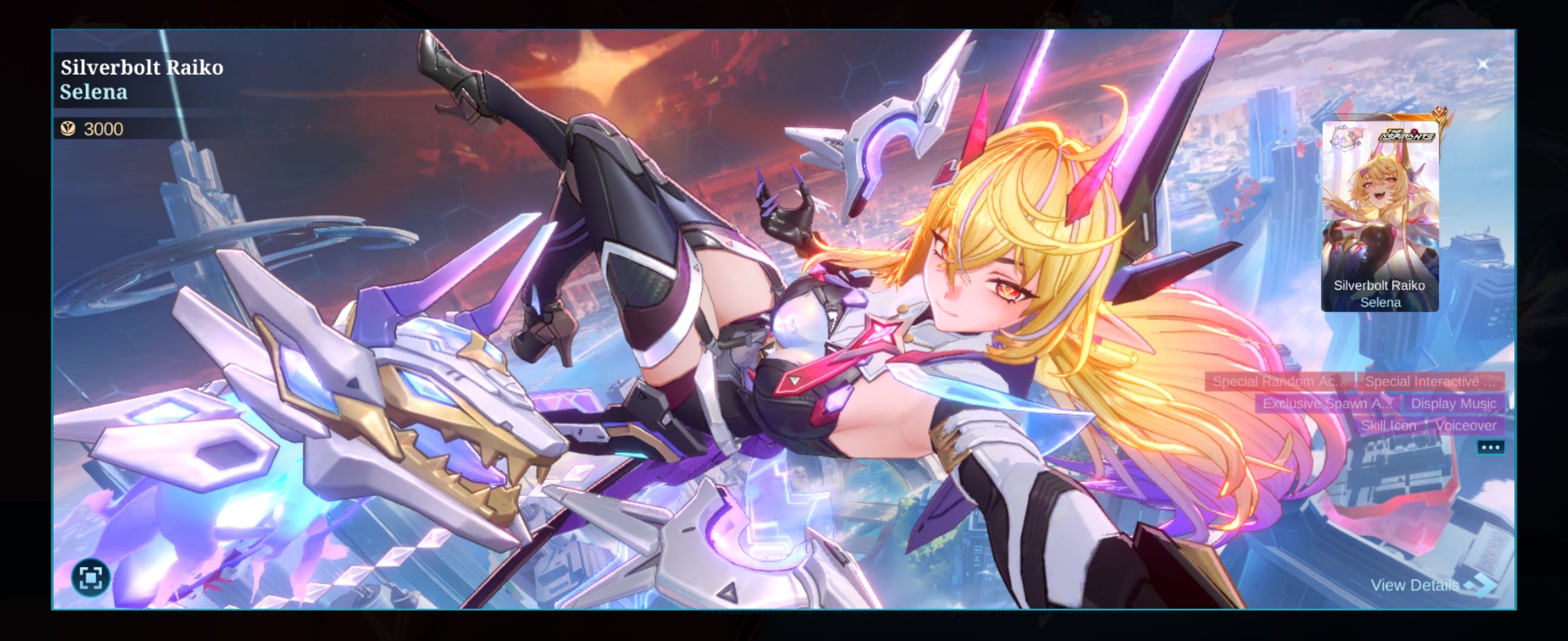 Selena is the cutest in the new gacha skin