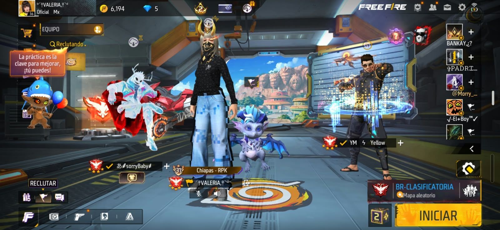 me gusta mucho jugar batle royal
