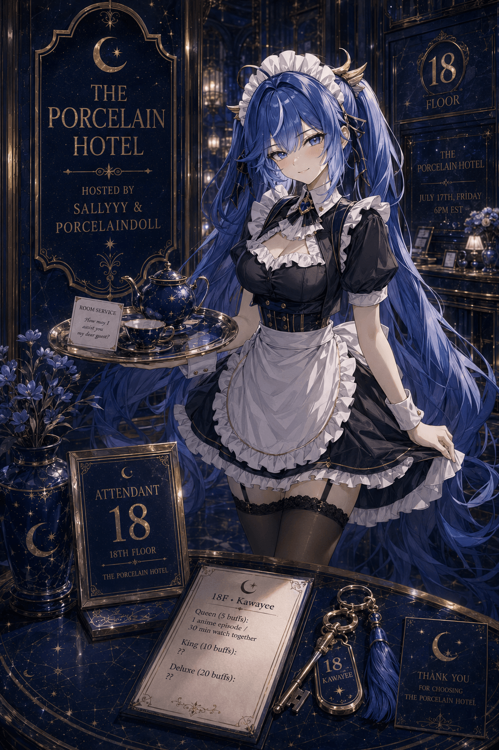 Attendant Kawayee at your service~ 𓊆ྀི❤︎𓊇ྀི