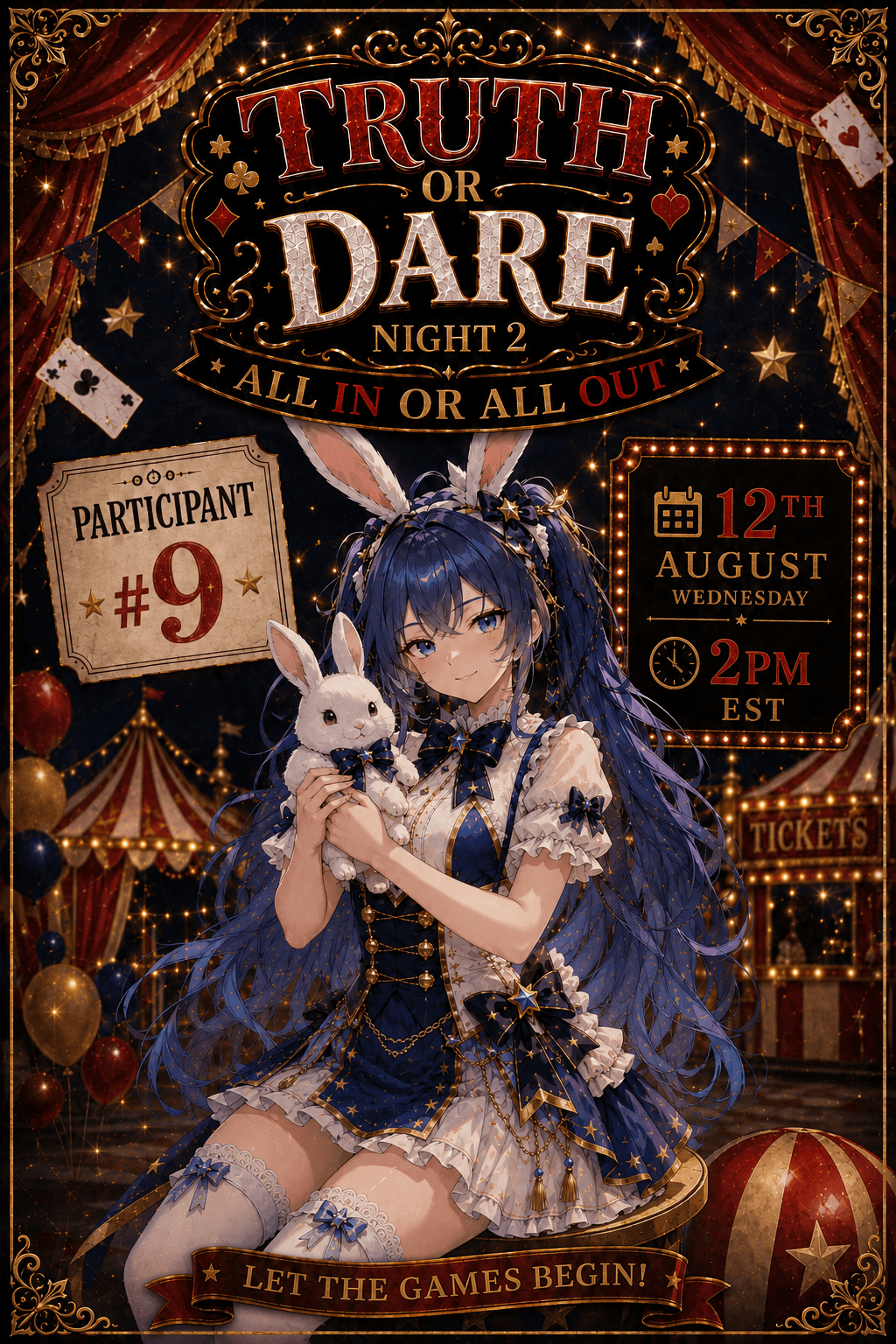 Truth or Dare Night 2 event ₍ᐢᐢ₎