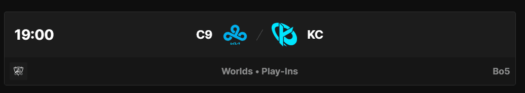 WORLDS  PLAY-INS!